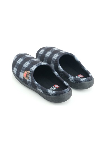 Gezer Erkek Kışlık Rahat Taban Ev Bahçe Terlik Siyah