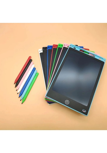 Çocuklar İçin 1 Adet 8,5" Lcd Çizim Ve Yazma Tableti - Taşınabilir, Güvenli Ve 8.5inch Red