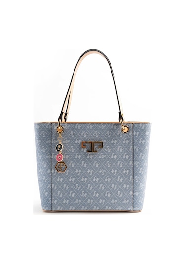 Silver Polo Kadın Omuz Çanta 1176 Mavi