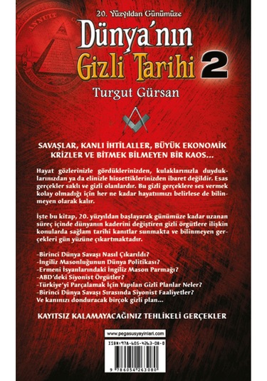 20. Yüzyıldan Günümüze Dünya'Nın Gizli Tarihi Cep Boy 2. Kitap