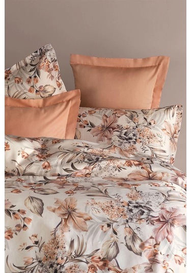 İssimo Alegra Dijital Saten Nevresim Takımı Tek Kişilik-2114