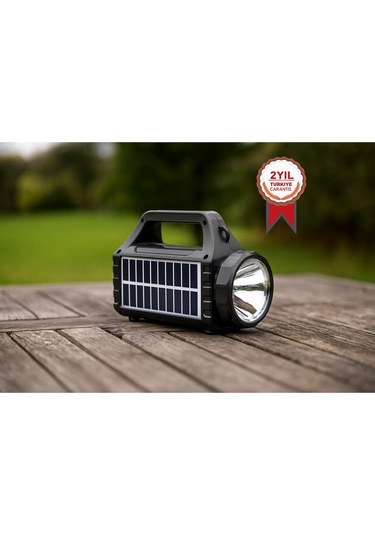 2031 Dış Mekan 3 İnç Güneş Enerjili El Feneri Rgb Kablosuz Bluetooth Hoparlör Diğer