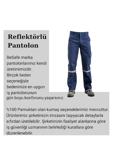 İş Pantolonu Yazlık Lacivert