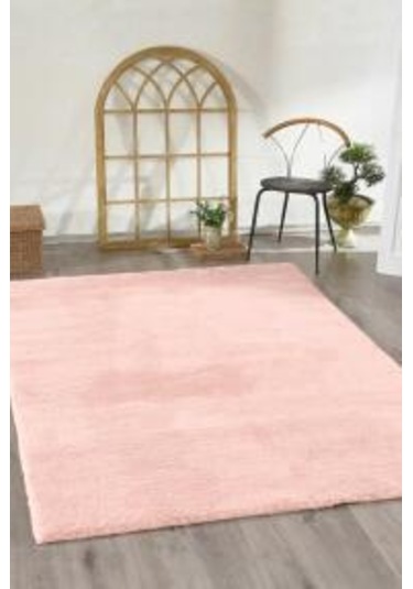 Jassrug Kürk Halı 80x120 Pudra Pudra Pudra