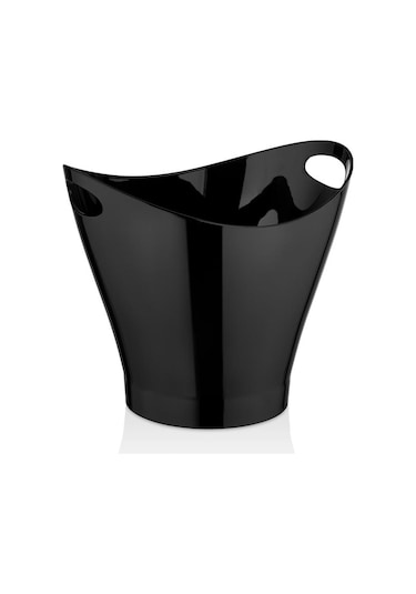 6 LİTRE KIRILMAZ POLİKARBON DEV BUZ KOVASI SİYAH Siyah