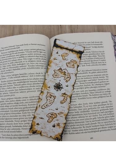 Kitap Ayracı - Korsan Haritası