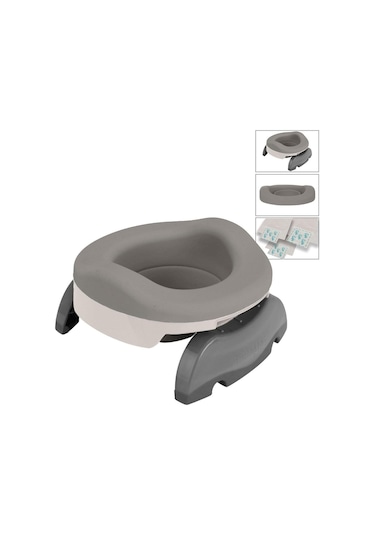 Potette Plus Portatif Lazımlık , Tuvalet Adaptörü , Eğitici Oturak Komple Set