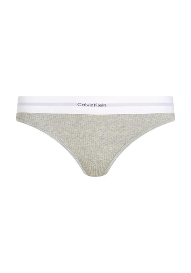 Calvin Klein Kadın Bıkını Bikini-7751 Gri