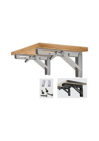 Pazly Katlanır Profesyonel 18 İnç Donanım Ağır Hizmet Braketi, 8-20 İnç Diğer