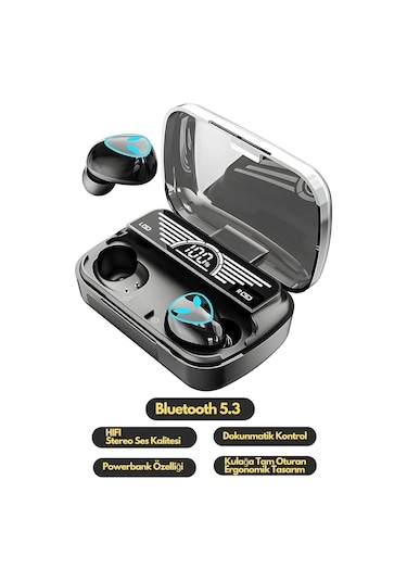Time&Tech M20 Bluetooth 5.4 Kablosuz Kulak İçi Oyuncu Kulaklığı