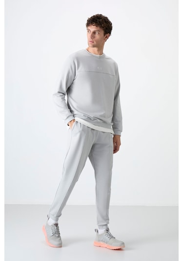 Tommy Life Keith Taş Basic Erkek Eşofman Takım - 85231 Taş Rengi Taş