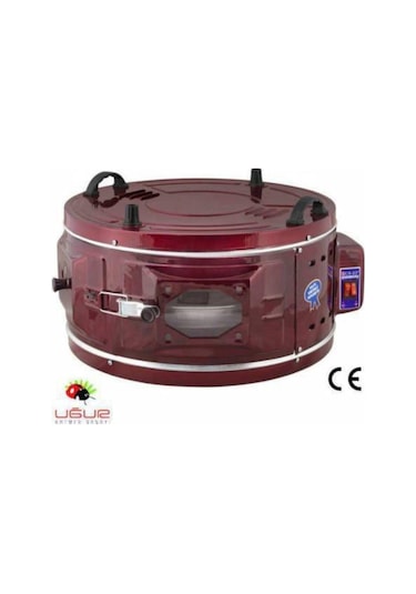 Uğur U002 Lüx Davul Fırın Yuvarlak Bordo Fırın 45 Cm Lüx Standart