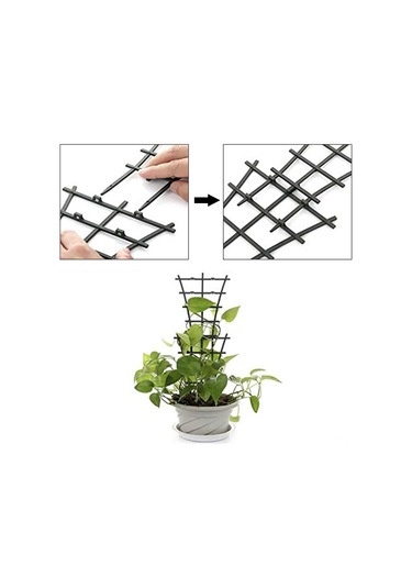 Dianziye Bitkiler İçin Yüksekliği Artırılabilir Tırmanma İskeleti, İç/harici Kullanım, 3 Adet Paket