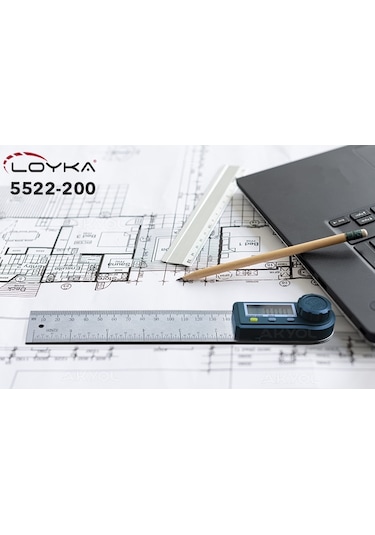 Loyka 5522-200 Dijital Açı Ölçer