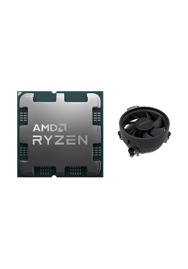 Amd Ryzen 5 7500F MPK 3.7 GHz AM5 38 MB Cache 65 W İşlemci Tray + Fan