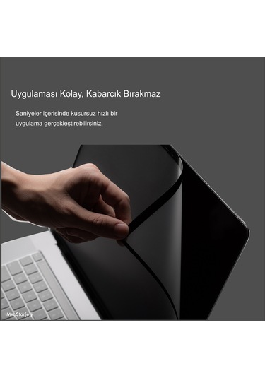 Ekran Koruyucu Macbook Air Pro 13 İnç Çerçeveli Anti Glare A1708 A1706 A1989 A2159 A1932 İle Uyumlu