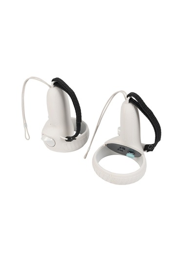 Oculus Quest 2 Vr Aksesuarları İçin 1 Çift Çizilmez Silikon Denetleyici Tutma Kapağı Gamepad Kolu Koruyucu - Beyaz