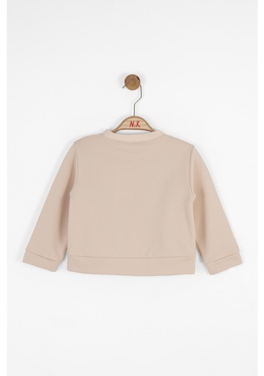 Nk Kids Kız Çocuk Sweatshirt 37608 Krem