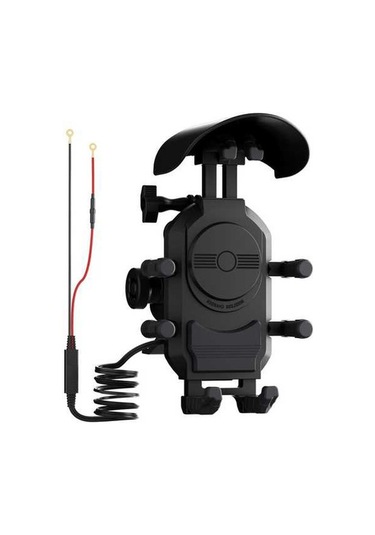 Didadodo Motosiklet Selfie Çubuğu Kullanıcı Yorumları İle Anti-titreşim, Anti-yağmur, 15w Kablosuz Şarj