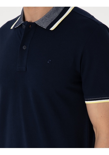 Pierre Cardin Erkek Lacivert Tişört 50310203-vr033 Lacivert