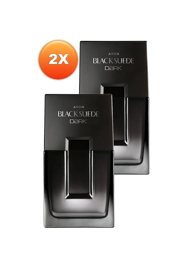 Avon Black Suede Dark Erkek Parfüm EDT 2 x 75 ML