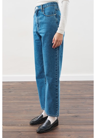 Manuka Straıght Ankle Jean Pantolon Mavi Mavi