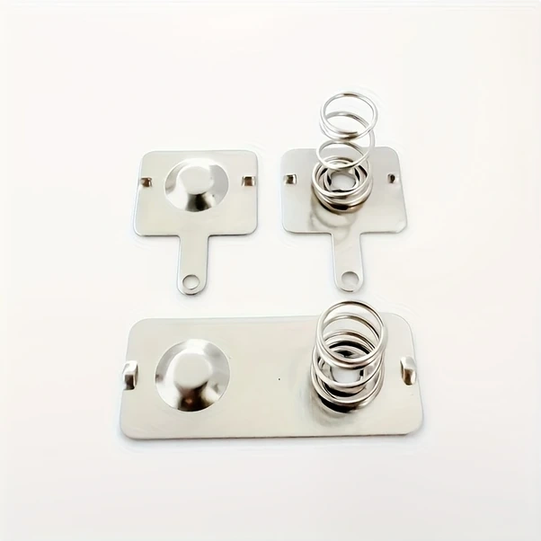 Topshop1 Aa Pil Metal Yaylı Kontakları 10set 30parça Pil Tamir Dıy