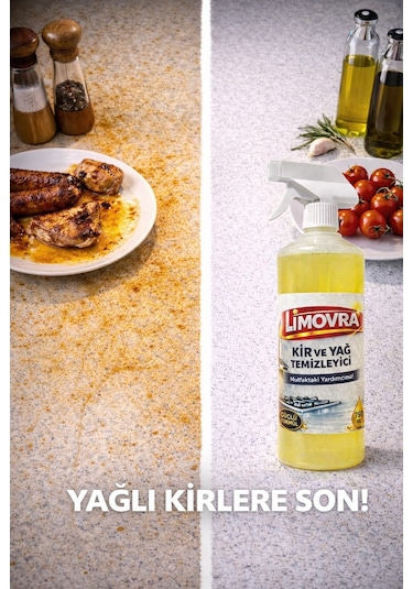 Limovra Mutfak Kir Yağ Sökücü 2 x 750 ML