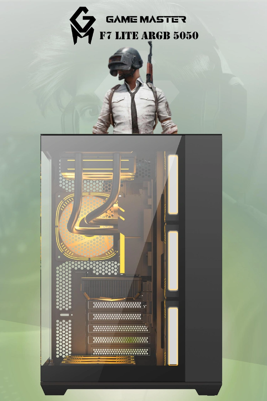 Game Master F7 Lite Argb R5-5500 16 GB 512 GB SSD RTX5050 Free Dos Masaüstü Oyuncu Bilgisayarı