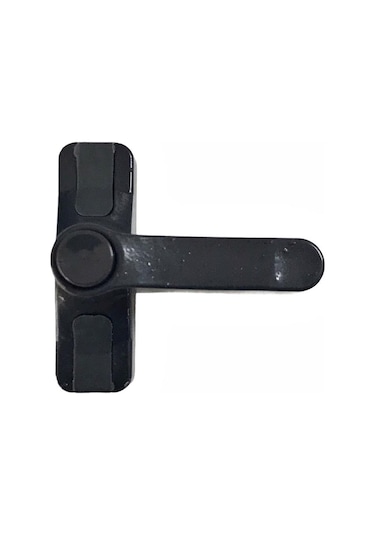 Pvc Pencere Emniyet Çocuk Güvenlik Kilidi Düğmeli Metal Antrasit