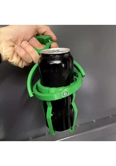 Jiroskopik Bardak Tutucu, Gyrgo Bardak Tutucu Genişletici, 3d Baskılı Yeşil