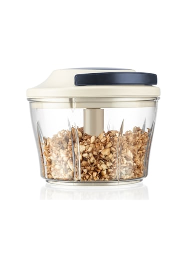 Ceronni Vera İpli El Rondosu Lacivert Lacivert