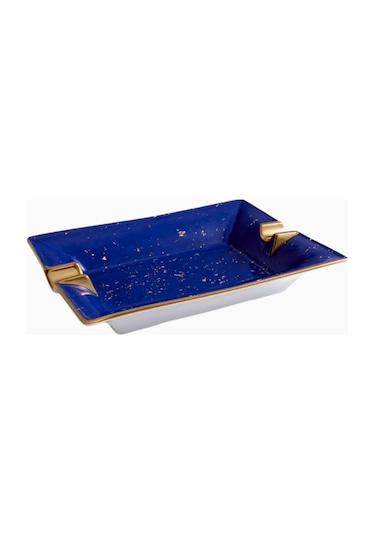 Lapis Porselen 24k Altın Detaylı Kül Tablası