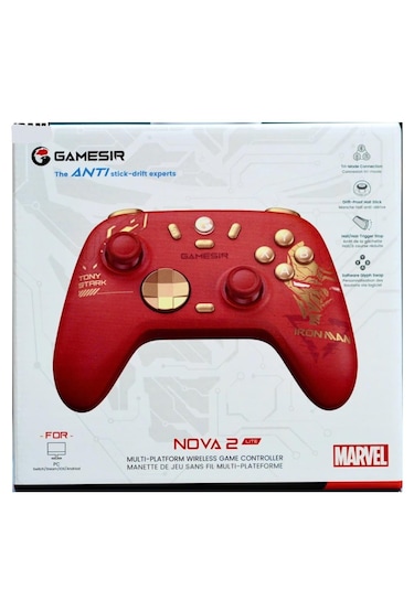 Gamesir Nova 2 Lite 2.4g Wireless Controller Iron Man Edition Switch,windows Pc, Android ,ıos