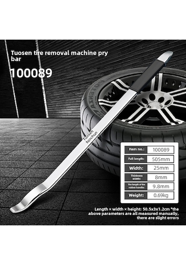 Geeksen Taoshen Elektrikli Araç Lastik Çıkarma Takımı - Dayanıklı Çekiçli Lastik Açma Çubuğu, Tamir Ve Değişim İçin Uygun, 0.69kg