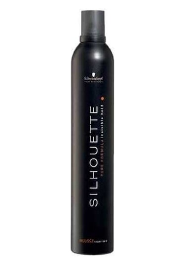 Silhouette Köpük Süper Hold 500 ML (Siyah)