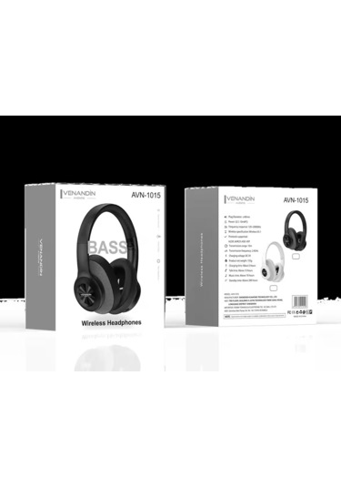 Venandin AVN-1015 Bluetooth 5.1 kulak üstü kulaklık