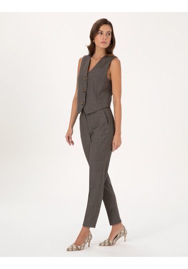 Pierre Cardin Kadın Vizon Pantolon 50296917-vr052 Vizon