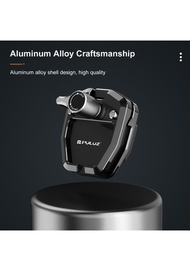 Fortunelane Puluz Pu942b Motosiklet Kamera Tutucu - Uyumlu Gopro, Djı, Insta360