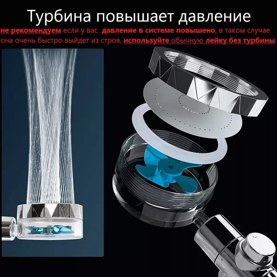 Vaterlinia Gümüş Renkli Hortumlu Duş Başlığı 169629844 Krom