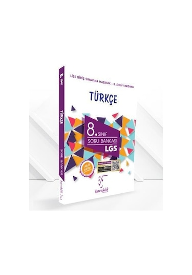 Karekök Yayınları 8.Sınıf Türkçe Soru Bankası