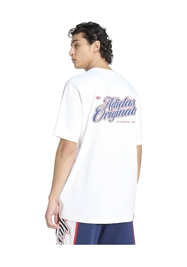 Adidas Gfx T Erkek Beyaz T-shirt Ke2248