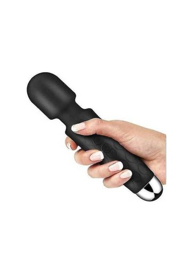 Pazly Ve Su Siyah Sırt Şarjlı Masaj Çubuğu - Boyun, Bacak Ağrıları İçin 8-20 Gr Geeroyoo Siyah