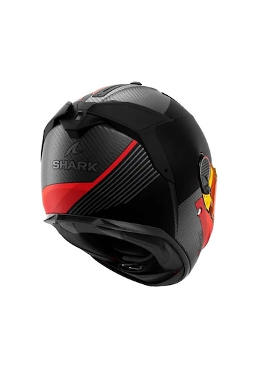 Shark Spartan Gt Pro Carbon Dokhta Doa Kapalı Kask Kırmızı - Beyaz