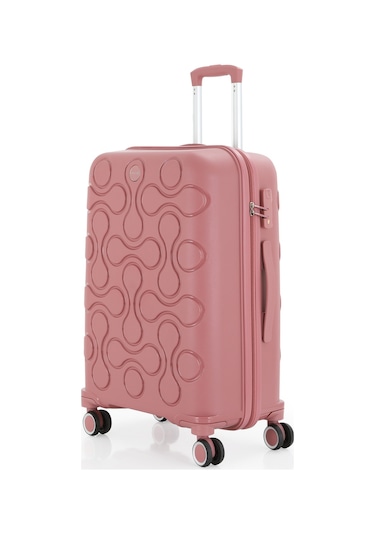 Mçs Polipropilen Valiz V376 65 Cm S23sy100002965 00418 Koyu Pudra