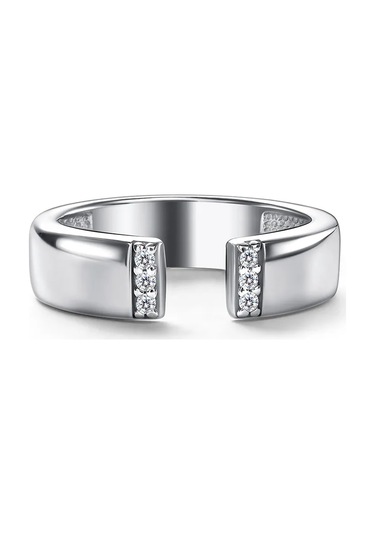 Fly Jewelry 925 Ayar Gümüş Falanks Yüzüğü 252940073 Gri