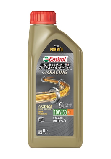 Castrol Castrol Power 1 Racing 4t 10W-50 Motosiklet Yağı 1 L