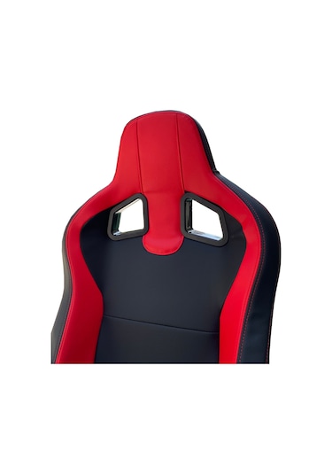 Spor Koltuk Deri Siyah Sarı Oto Yarış Koltuğu 1 Takım 2 Adet