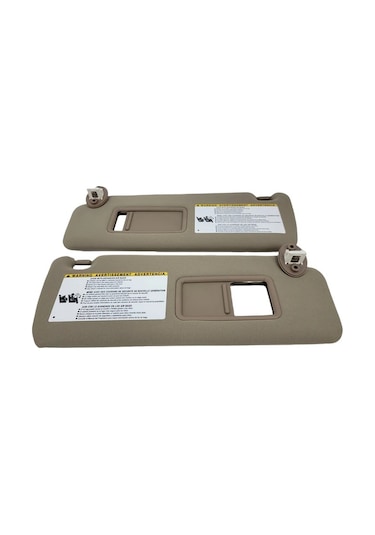 Xuweiwei Toyota 4runner 2010-2023 Sol Perdesi Sürücü Gri Isı Yalıtımlı Makyaj Aynalı