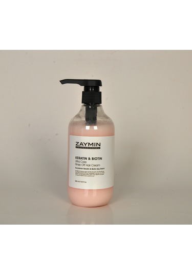 Zaymın Durulanan Keratin & Biotin Saç Kremi 500 ML